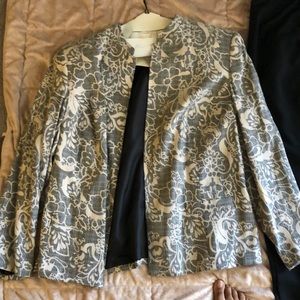 Flower suit jacket by Karen Scott * brand new*